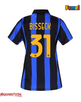 Inter Milan Yann Bisseck #31 Tricou Fotbal Replică 2026-27 Femei Acasa